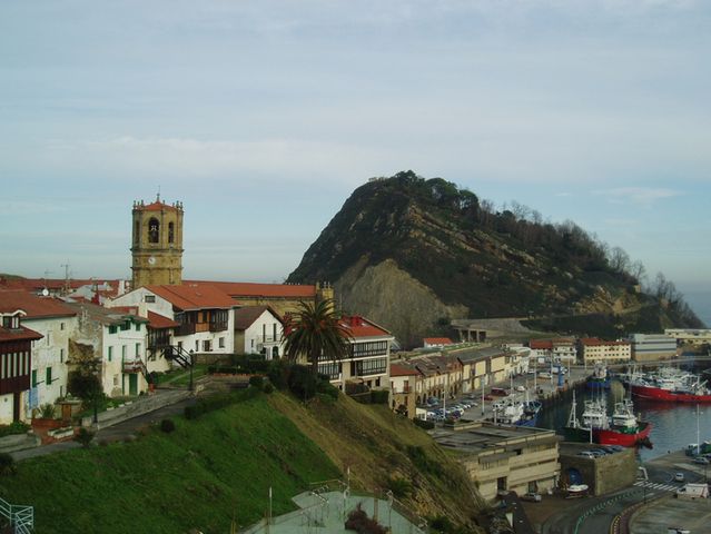 Aussicht auf Getaria
