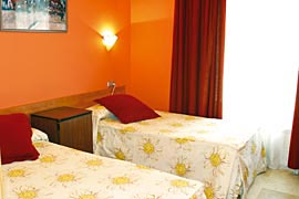 Innenseite der Pension Maite