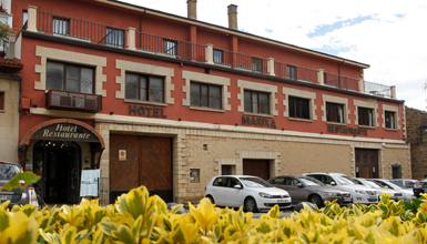 Aussenseite des Hotels