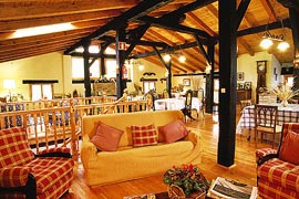 The interior of Ondarre rural house