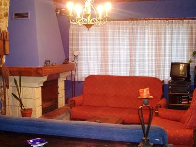 Salon et cheminée