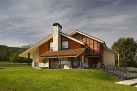 The exterior of Madarian farm