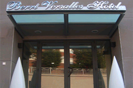 Hotelaren kanpoaldea