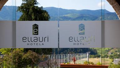 The hotel is surrounded by nature