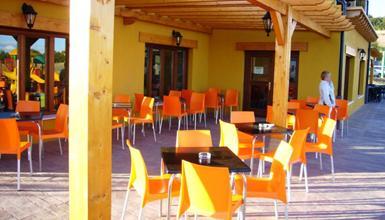 Kafetegiaren terraza