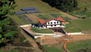 Außenbereich des Hauses