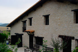 Agroturismoko fatxada