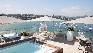 Rooftop of Lasala Plaza Hotel