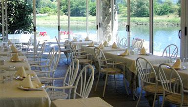L'intérieur du restaurant