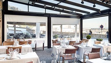 Extérieur du restaurant