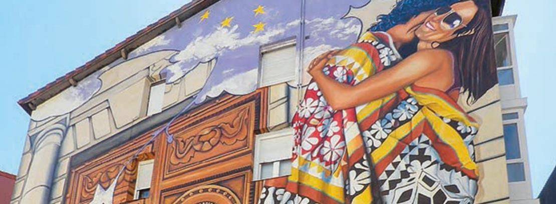 Wall in Vitoria