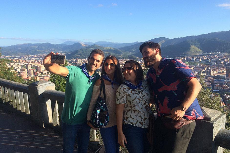 Selfie in Artxanda, Bilbao