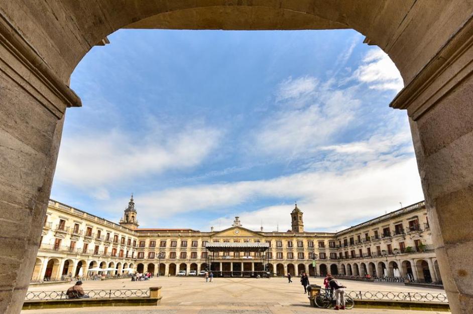 Plaza Nueva de Vitoria Gasteiz 