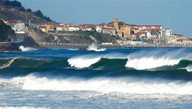 Aussicht auf Getaria 