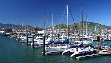 Getxo's marina