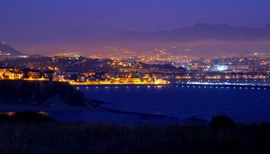 Getxo, seen from Punta Galea
