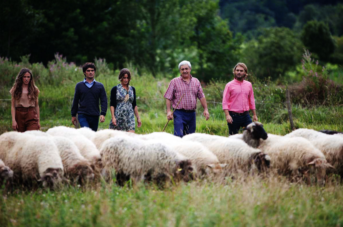 Shepherd for a day in Urkiola
