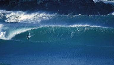 Ola izquierda de Mundaka