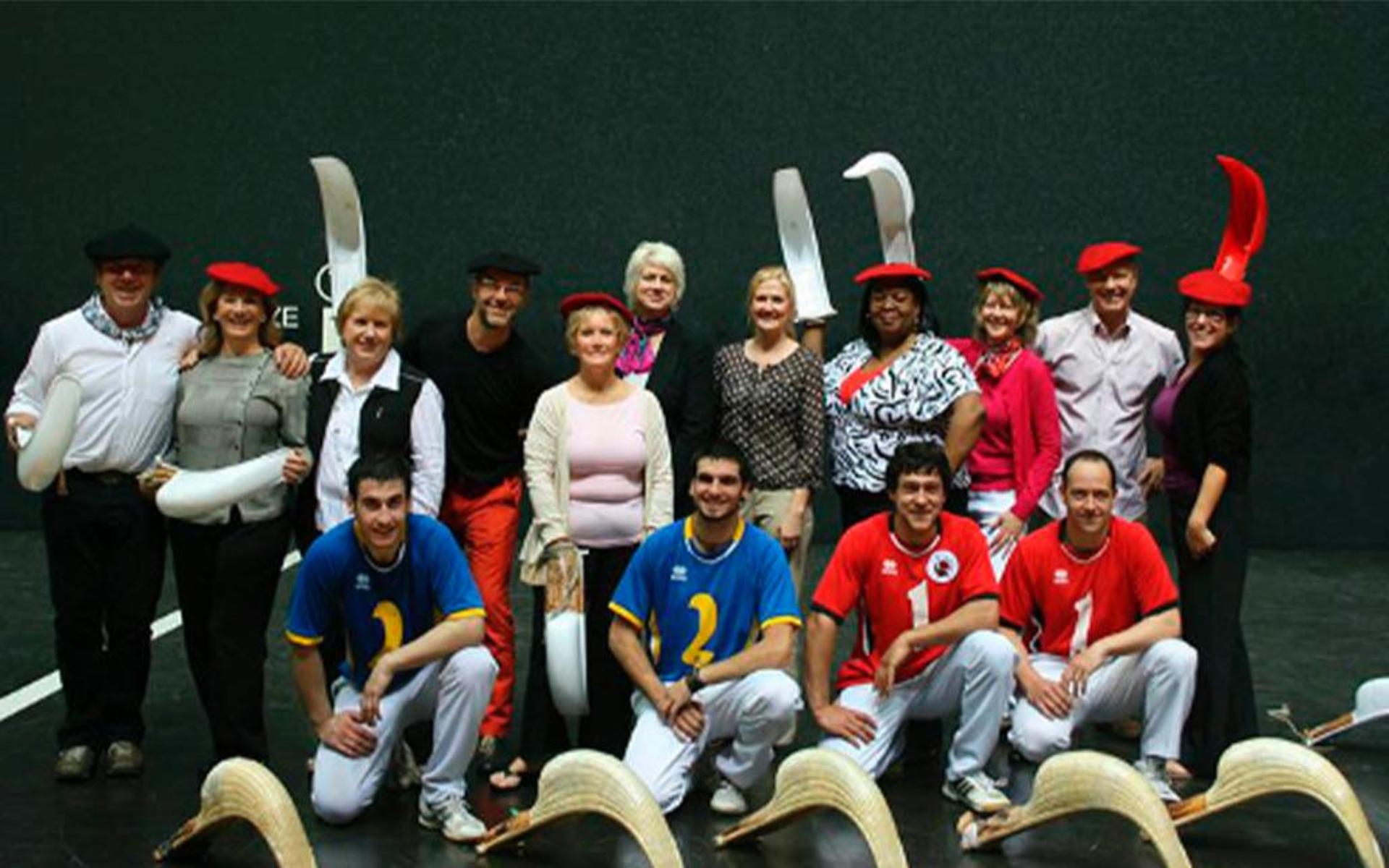 Das baskische Ballspiel „Pelota” und das Meer