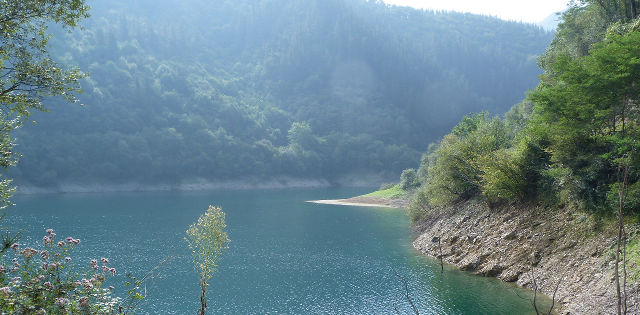 Stausee iBai Eder