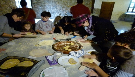 Atelier de talos et visite guidée de l’Ensemble Monumental d’Igartza, à Beasain.