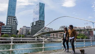 Un paseo por Bilbao con perro