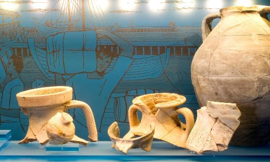 Cerámica romana del puerto de Oiasso