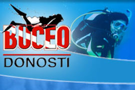 Logotipo de Buceo Donosti