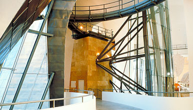 Atrio del Museo Guggenheim Bilbao