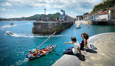 Hafen von San Sebastián